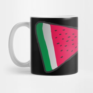 watermelon cartoon art Mug